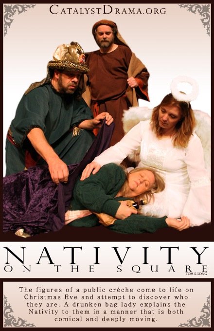 Nativity on the Square Poster